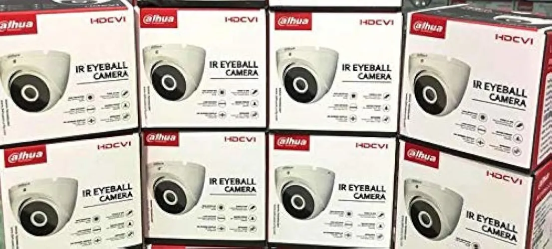 Dahua 2MP Wired HDCVI IR Eyeball Camera DH-HAC-T1A21P - White